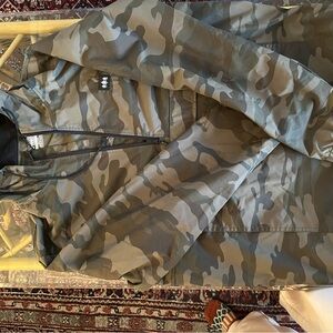Merica Men's Camouflage Raincoat